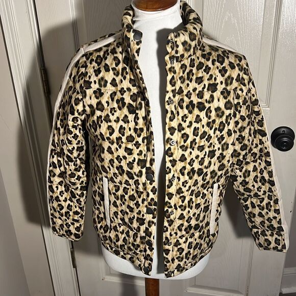 Chaser Quilted Cropped Mock Neck Puffer Jacket Small. nwot. WJKT3 - Picture 2 of 5